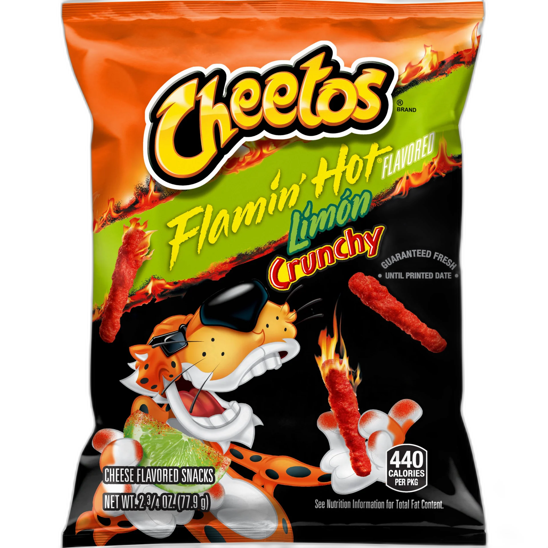 Cheetos Crunchy Chile Limon
