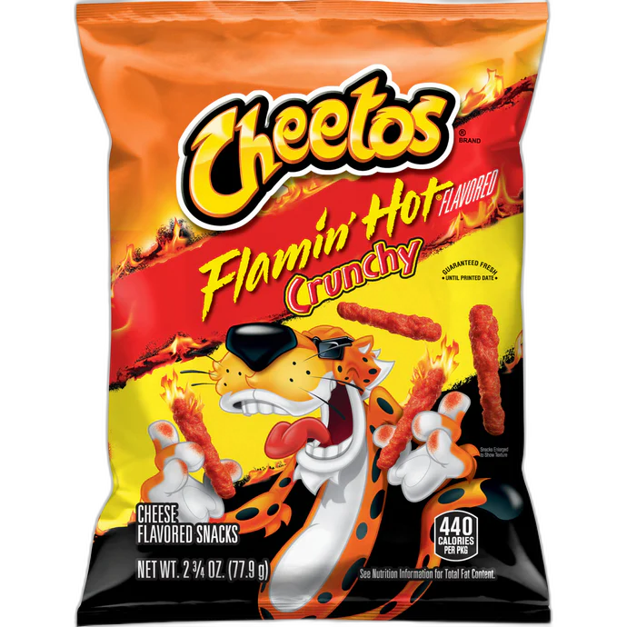 Cheetos Crunchy Flamin Hot