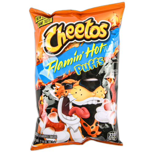 Cheetos Cheese Puffs Flamin Hot